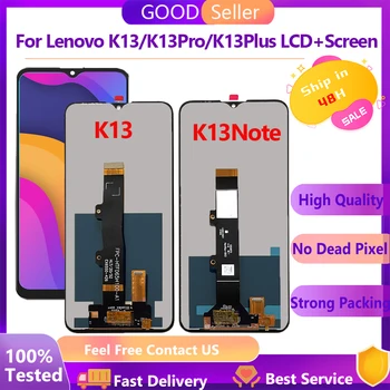  черный для Lenovo K13 / K13 Note / K13 Pro XT2129-3 ЖК-дисплей сенсорная панель дигитайзер в сборе черный для Lenovo K13 / K13