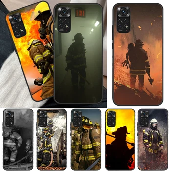 Чехол для пожарных героев для Xiaomi Redmi Note 10 8 9 11 12 Pro 8T 9S 10S 11S 12S Redmi 10C 9C 10A 12C
