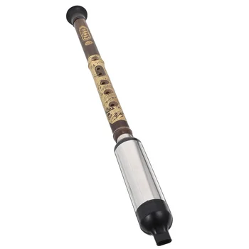 1 набор традиционной вертикальной флейты с сумкой для хранения Духовой инструмент Bawu 1 набор традиционной вертикальной флейты с сумкой для хранения Духовой инструмент Bawu 0