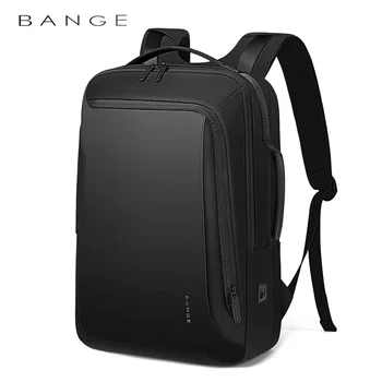Bange 15,6-дюймовый рюкзак для ноутбука для мужчин Водоотталкивающий функциональный рюкзак с USB-портом для зарядки Дорожные рюкзаки мужские Bange 15,6-дюймовый рюкзак для ноутбука для мужчин Водоотталкивающий функциональный рюкзак с USB-портом для зарядки Дорожные рюкзаки мужские 0